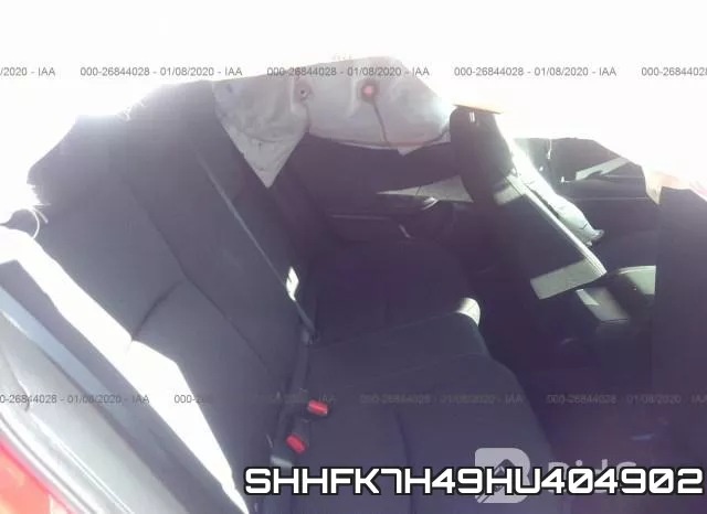 SHHFK7H49HU404902 фото 8
