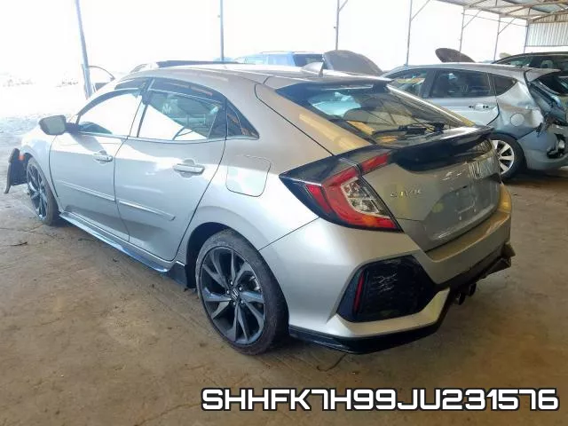 SHHFK7H99JU231576 фото 3