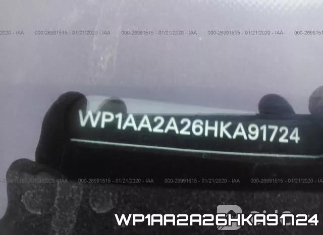 WP1AA2A26HKA91724 фото 5