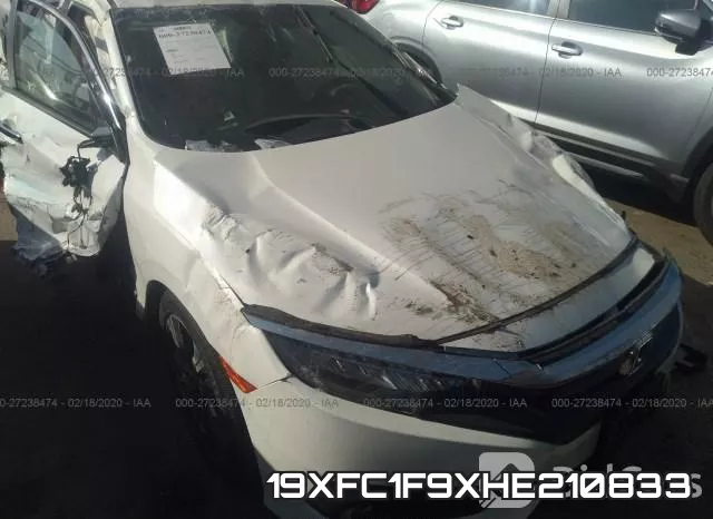 19XFC1F9XHE210833 фото 3