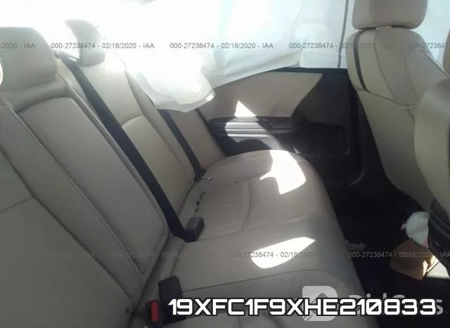 19XFC1F9XHE210833 фото 4