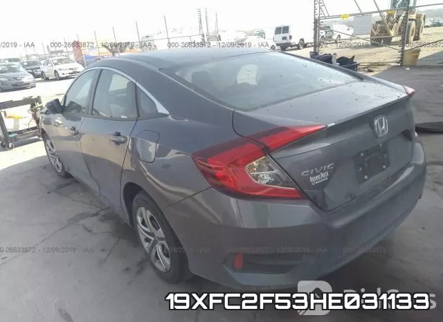 19XFC2F53HE031133 фото 3