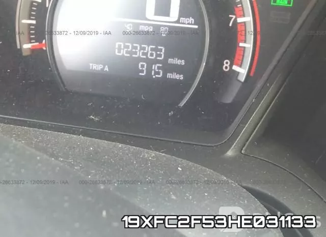 19XFC2F53HE031133 фото 4