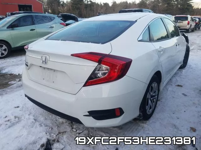 19XFC2F53HE231381 фото 2