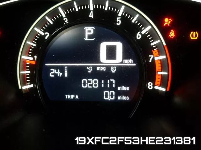19XFC2F53HE231381 фото 6