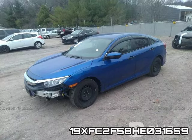 19XFC2F58HE031659 фото 2