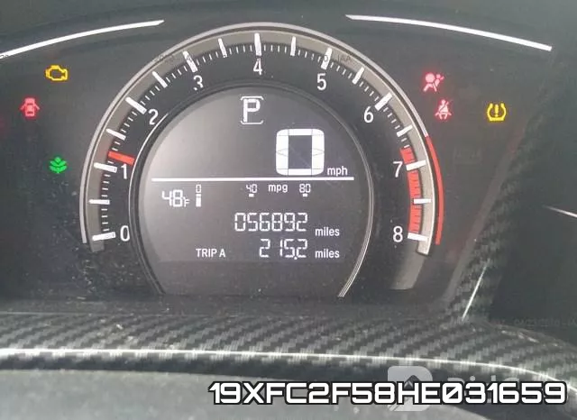 19XFC2F58HE031659 фото 5