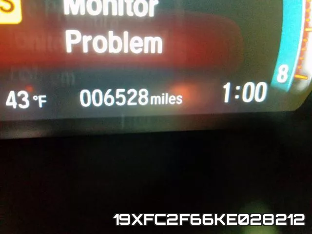 19XFC2F66KE028212 фото 4