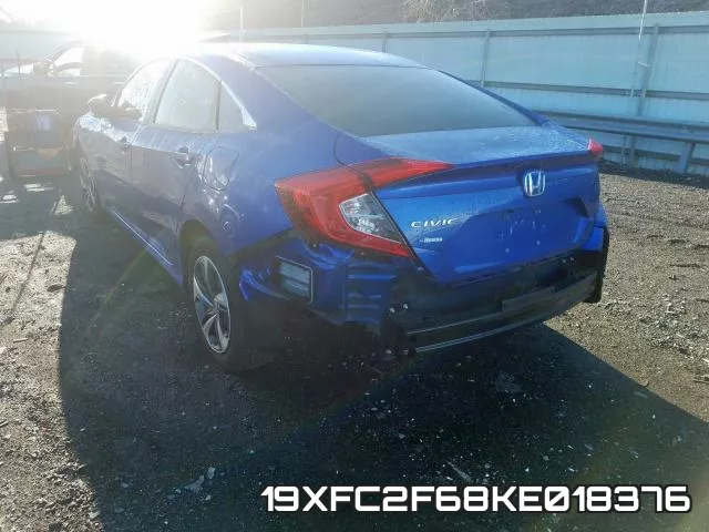 19XFC2F68KE018376 фото 4