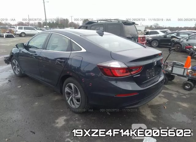 19XZE4F14KE005602 фото 3