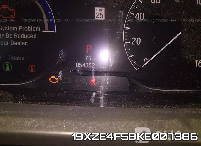 19XZE4F58KE007386 фото 8
