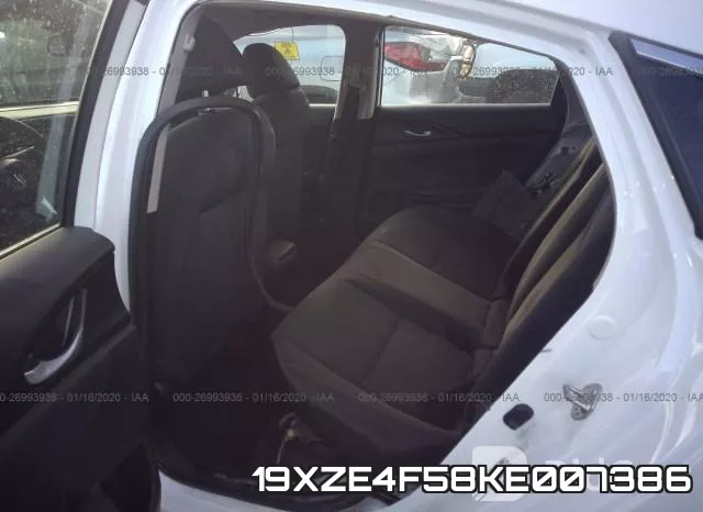 19XZE4F58KE007386 фото 9