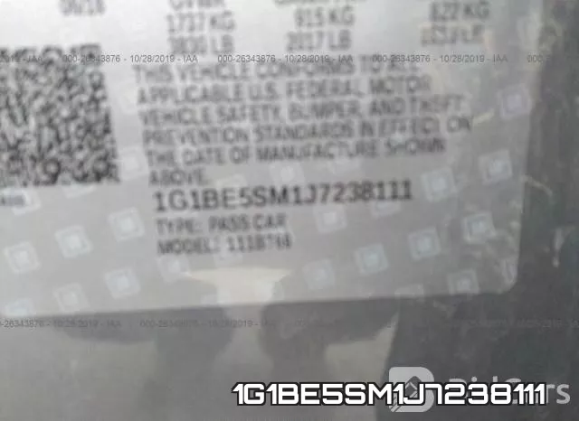 1G1BE5SM1J7238111 фото 8