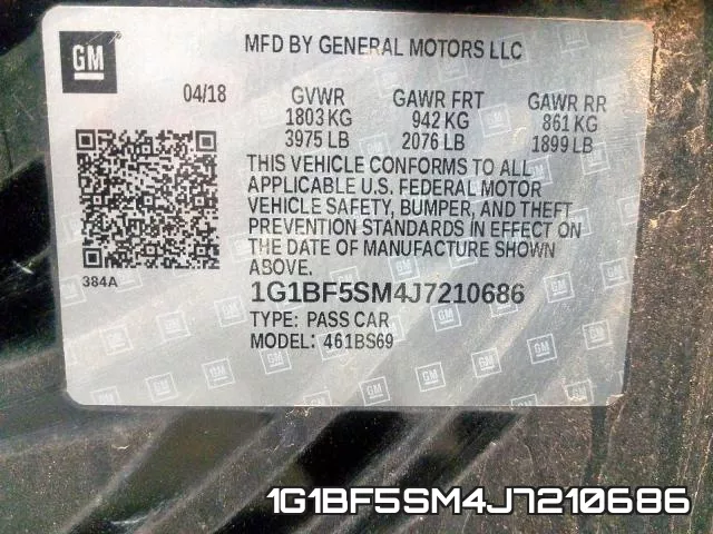 1G1BF5SM4J7210686 фото 2