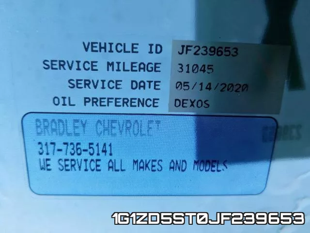 1G1ZD5ST0JF239653 фото 9