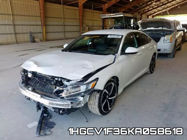 1HGCV1F36KA058618 фото 2