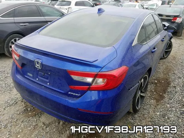 1HGCV1F38JA127193 фото 3