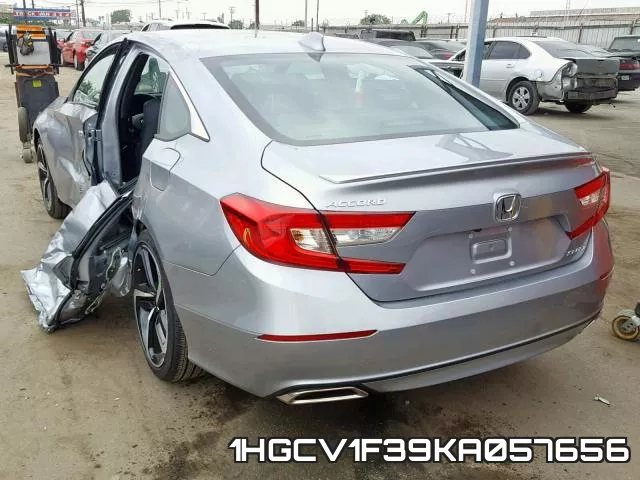 1HGCV1F39KA057656 фото 4