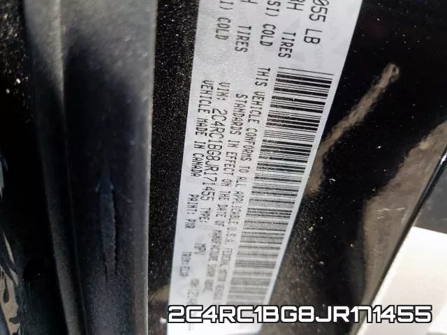 2C4RC1BG8JR171455 фото 2