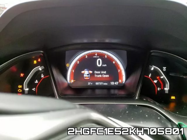 2HGFC1E52KH705801 фото 4