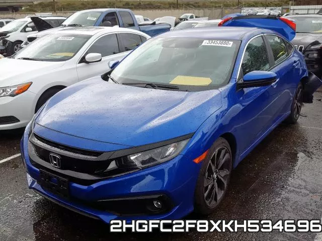 2HGFC2F8XKH534696 фото 2
