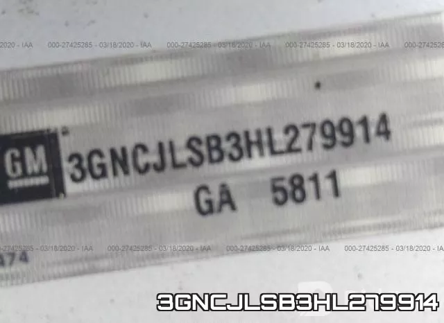 3GNCJLSB3HL279914 фото 10