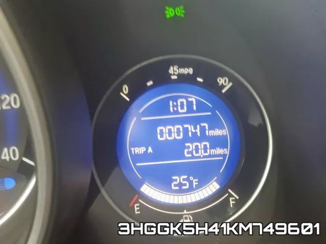 3HGGK5H41KM749601 фото 3