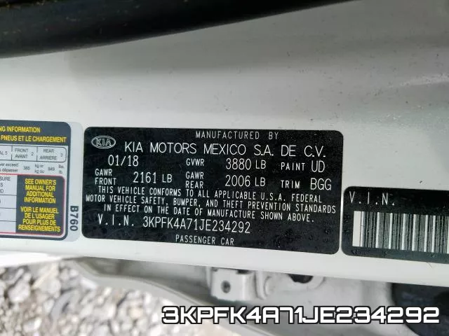 3KPFK4A71JE234292 фото 2