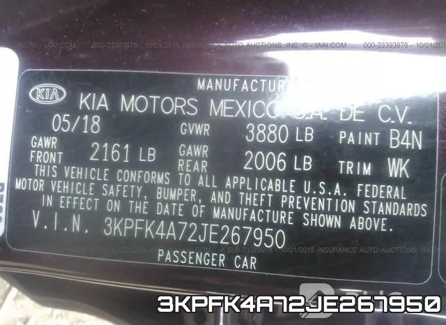 3KPFK4A72JE267950 фото 8