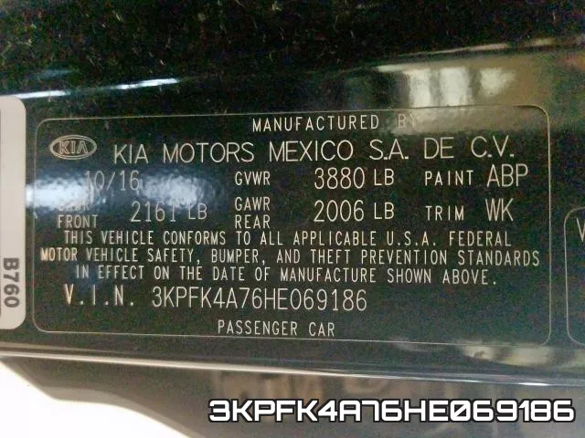 3KPFK4A76HE069186 фото 2