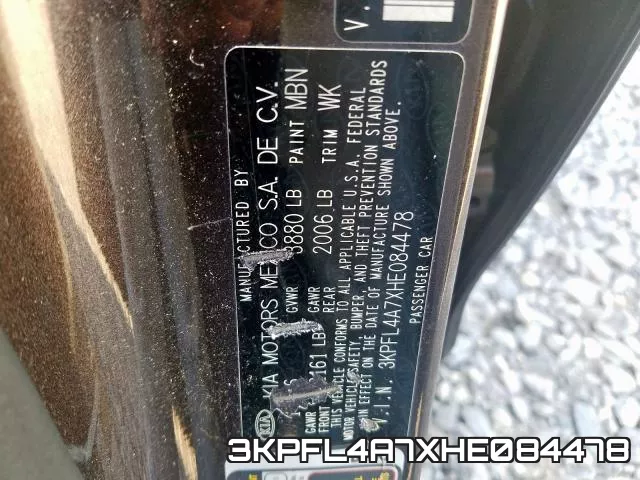 3KPFL4A7XHE084478 фото 2