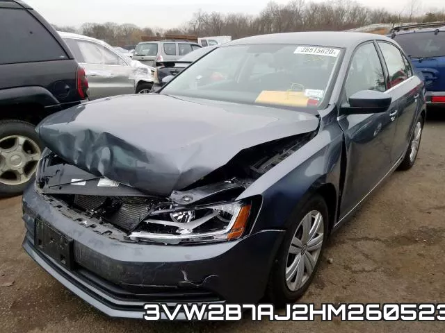 3VW2B7AJ2HM260523 фото 2