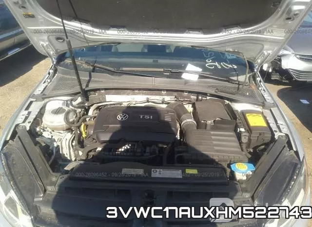 3VWC17AUXHM522743 фото 2