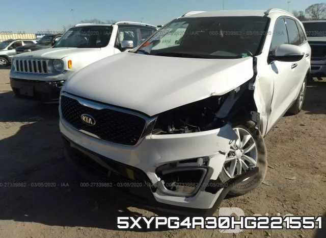 5XYPG4A30HG221551 фото 2