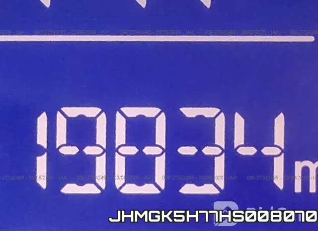 JHMGK5H77HS008070 фото 6