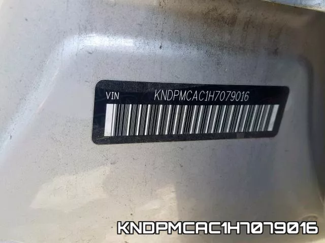 KNDPMCAC1H7079016 фото 2
