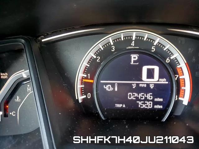 SHHFK7H40JU211043 фото 9
