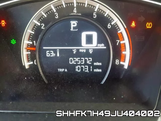 SHHFK7H49JU404002 фото 9