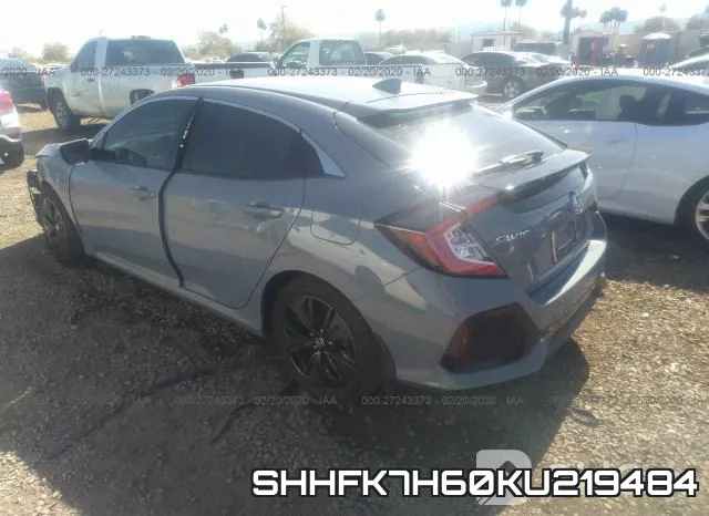 SHHFK7H60KU219484 фото 3