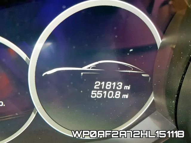 WP0AF2A72HL151118 фото 7