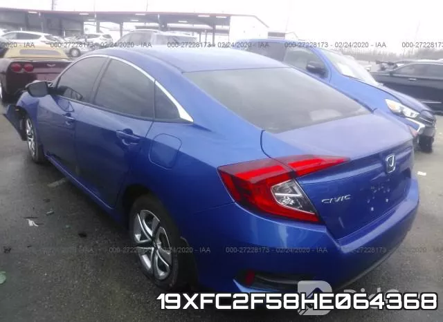 19XFC2F58HE064368 фото 4