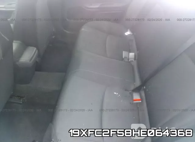 19XFC2F58HE064368 фото 9
