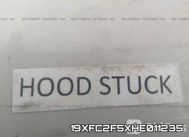 19XFC2F5XHE011235 фото 2