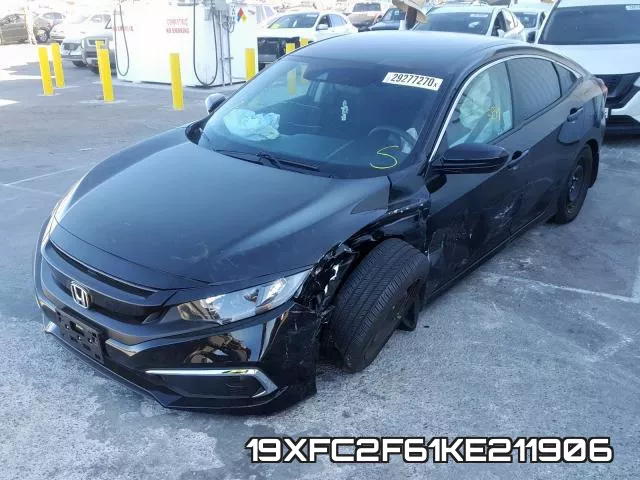 19XFC2F61KE211906 фото 2