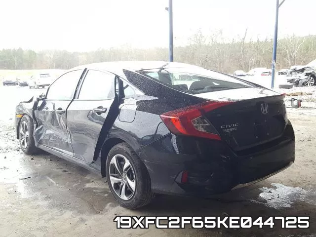 19XFC2F65KE044725 фото 4