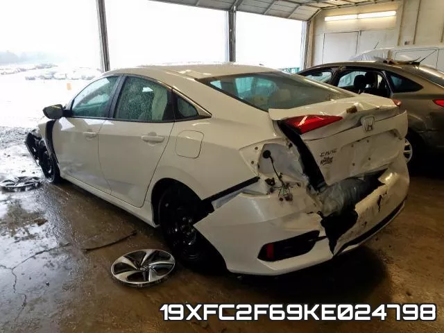 19XFC2F69KE024798 фото 4