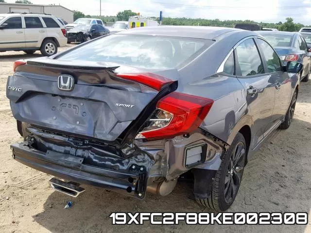 19XFC2F88KE002308 фото 4