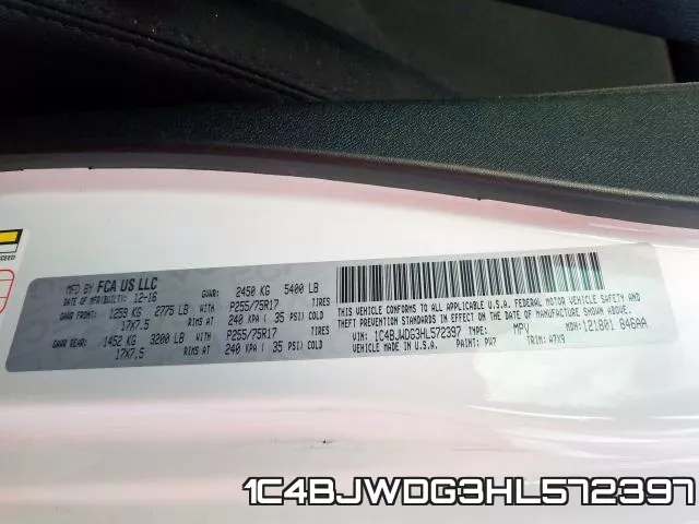 1C4BJWDG3HL572397 фото 2