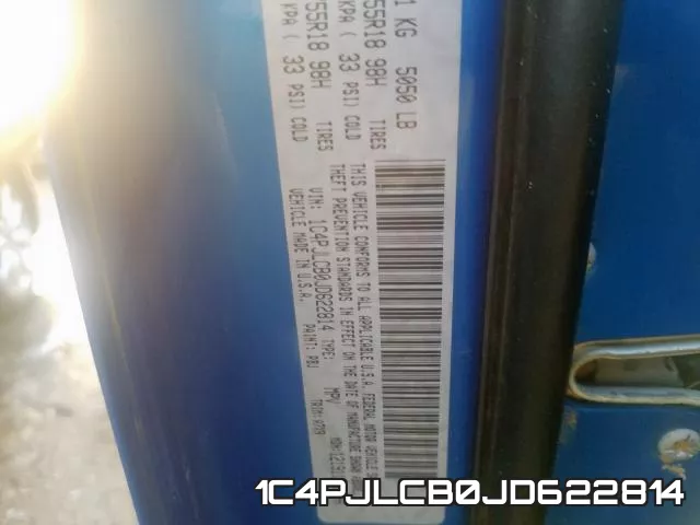 1C4PJLCB0JD622814 фото 2