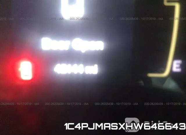 1C4PJMASXHW646643 фото 5
